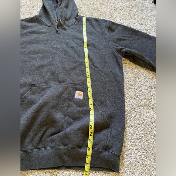 Carhartt Men's Loose Fit Oversized Pullover Hoodie Long Sleeve Dark Gray Size M - Picture 8 of 10